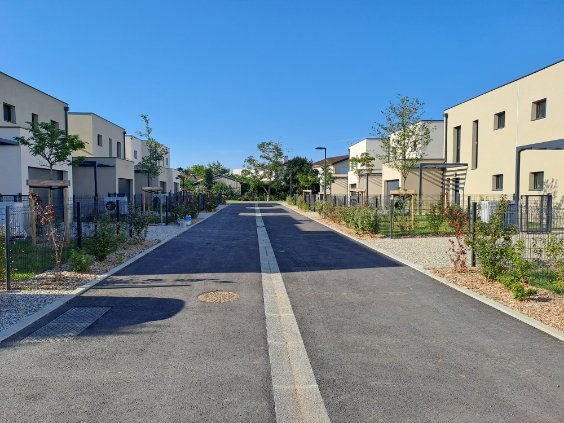 Création de 9 maisons projet SNC Rue Paul Bert Décines-Charpieu